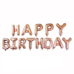 Birthday Balloon Set Manufacturer - Beauty Thin Version Aluminum Film