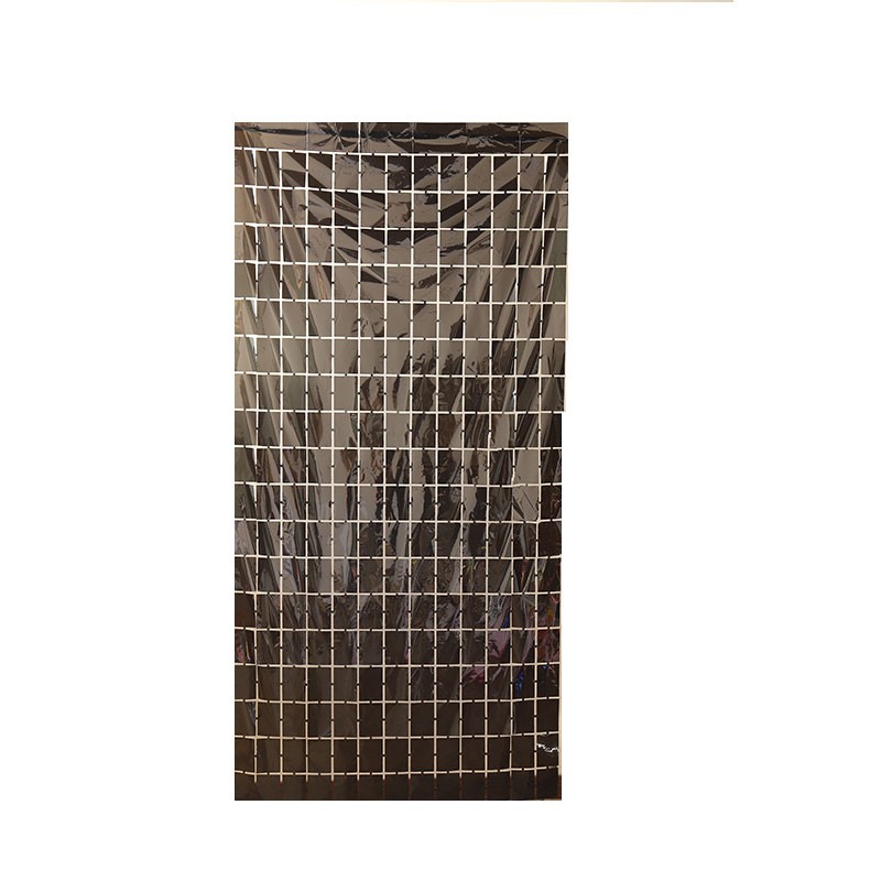 Square Rain Curtain Manufacturer - Fringe Trim Background Wall