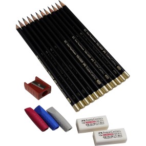 Wooden Pencil Supplier - Barrel Packing Hexagonal Hb with Eraser