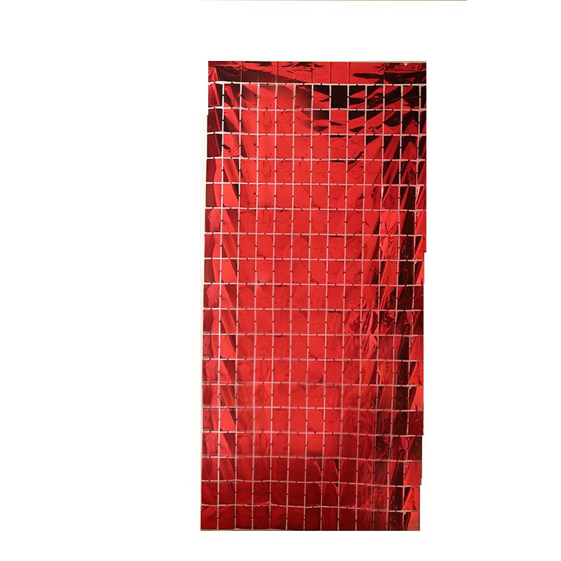 Square Rain Curtain Manufacturer - Fringe Trim Background Wall