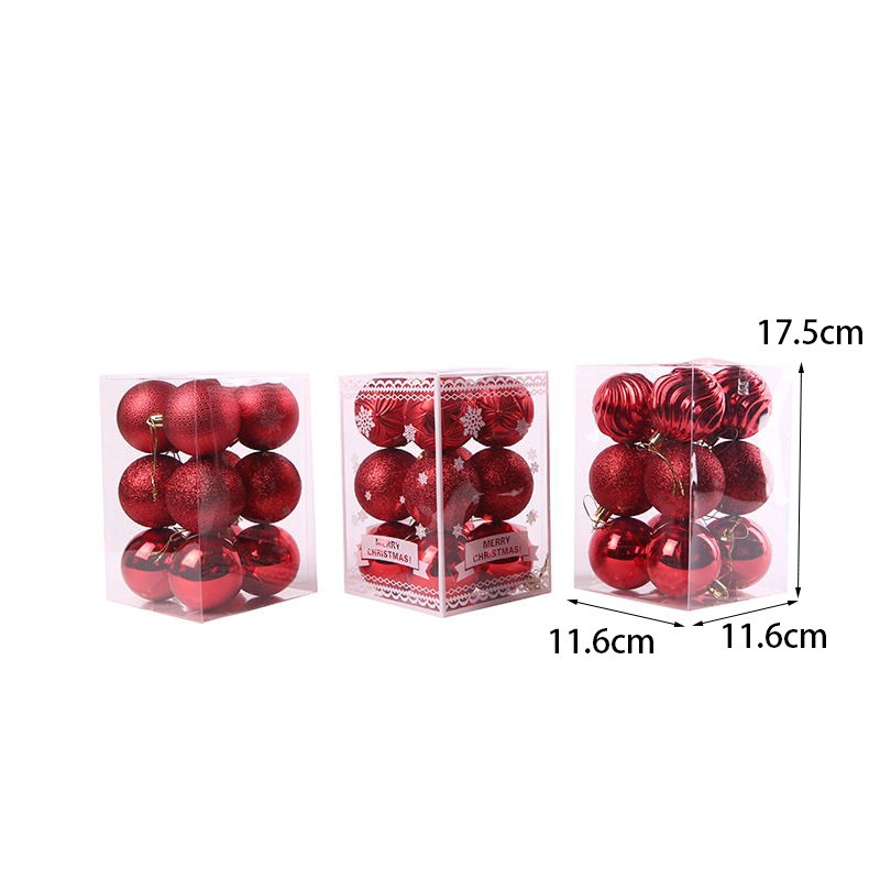 Christmas Ball Ornaments Supplier - 6ct Shatterproof Tree Hanging