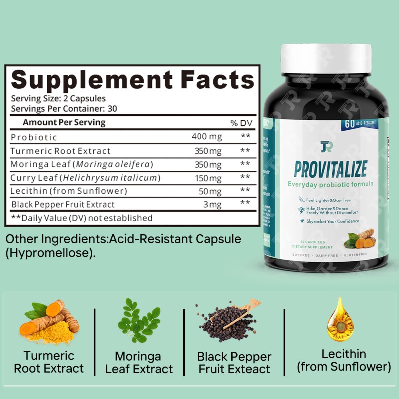 Women Health Capsules Factory - OEM Custom Probiotics Turmeric