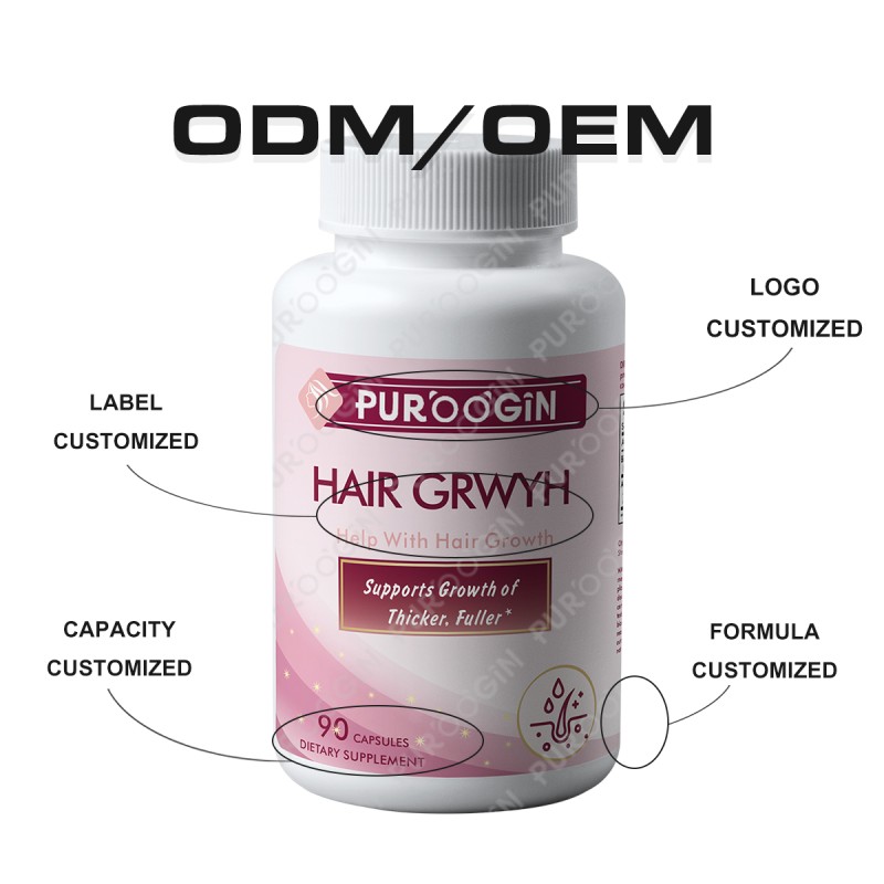 Biotin Vitamins Capsules Manufacturer - OEM Custom Hair Growth