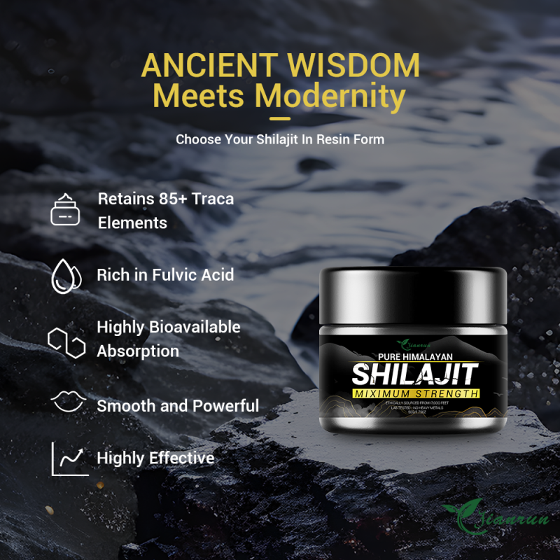 Shilajit Resin Manufacturer - OEM Custom Himalayan Fulvic Acid