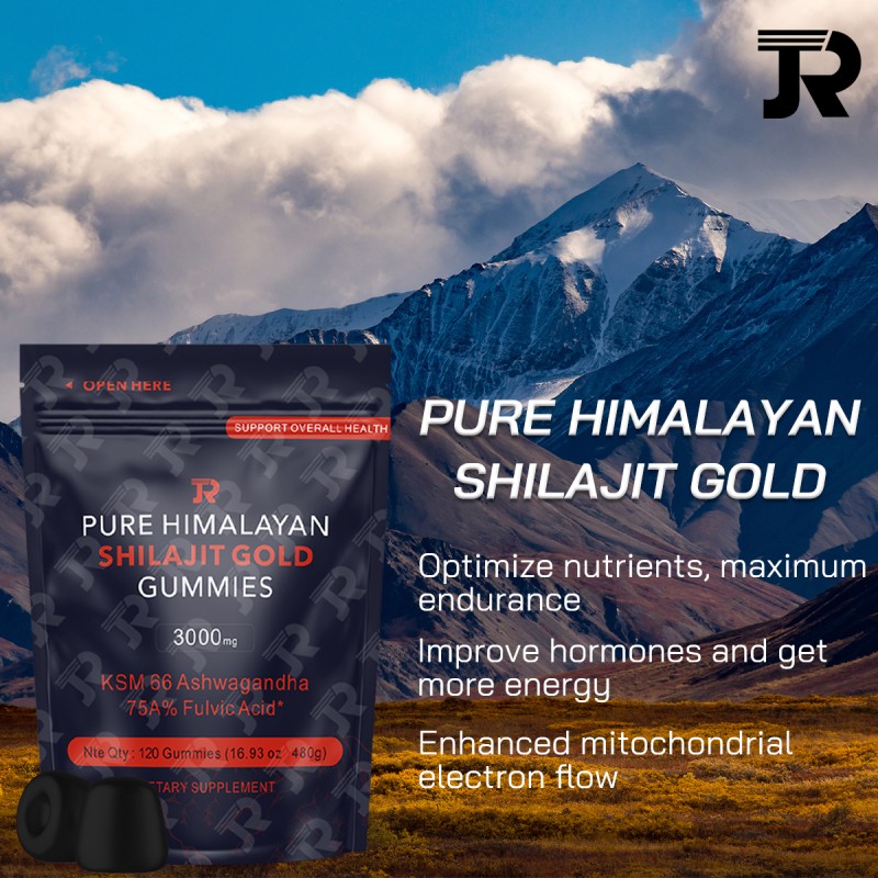 Shilajit Gummies Manufacturer - OEM Custom Himalayan Energy