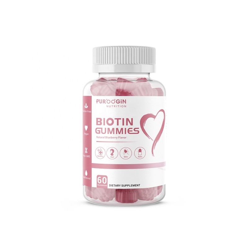 Biotin Hair Gummies Manufacturer - Private Label Vegan Supplement
