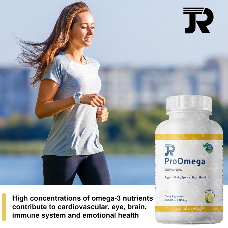 Omega-3 Vitamin D Softgels Factory - OEM Custom Brain Heart