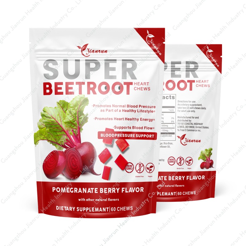 Beetroot Gummies Factory - OEM Custom Nitric Oxide Supplement