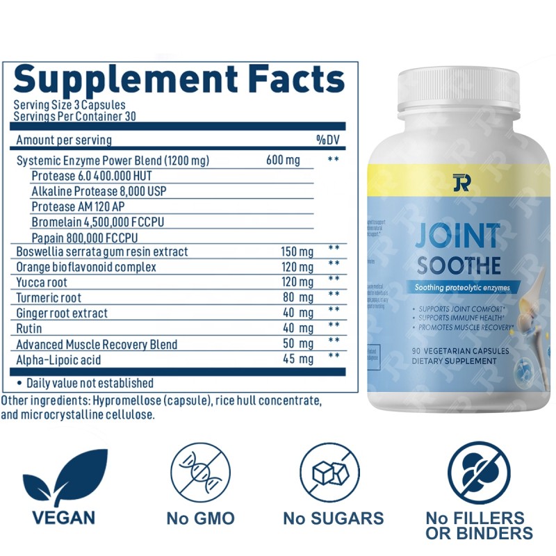 Immune Joint Capsules Manufacturer - OEM Custom Proteolytic Enzymes