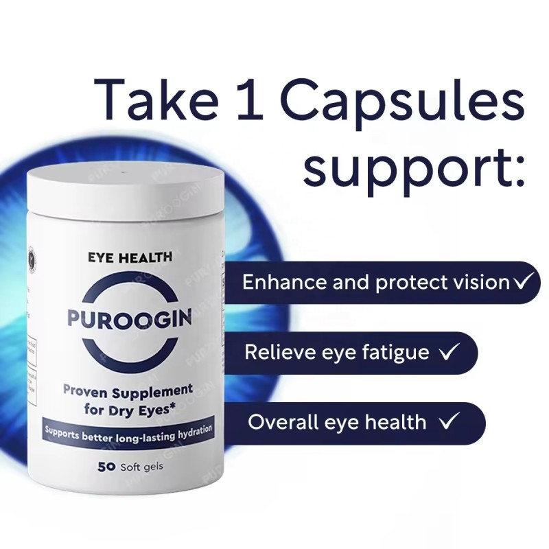 Dry Eye Softgels Manufacturer - OEM Custom Long-Lasting Relief