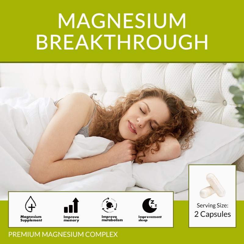Sleep Brain Capsules Factory - OEM Custom Magnesium L-Threonate