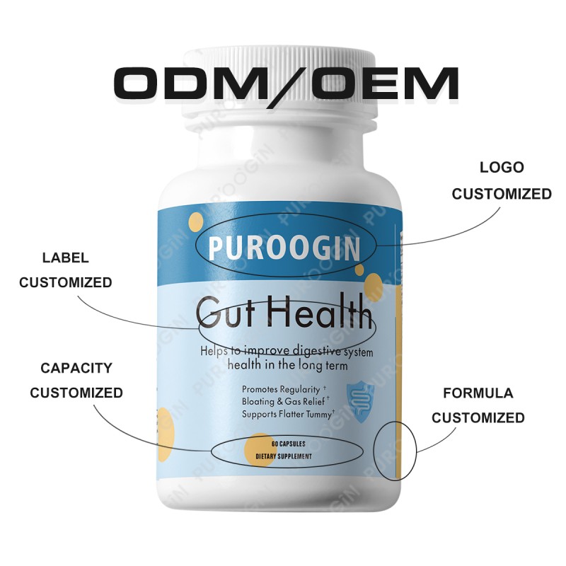 Gut Health Capsules Factory - OEM Custom Digestion Vitamin D