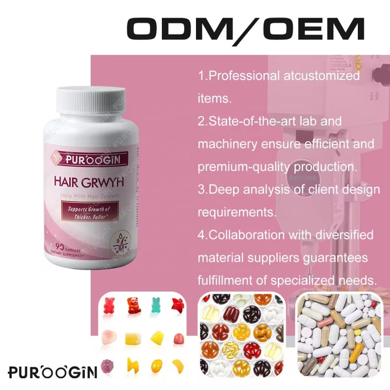 Hair Growth Capsules Manufacturer - Private Label Biotin Complex