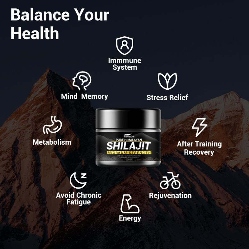 Shilajit Resin Gel Manufacturer - OEM Custom Energy Immune Support