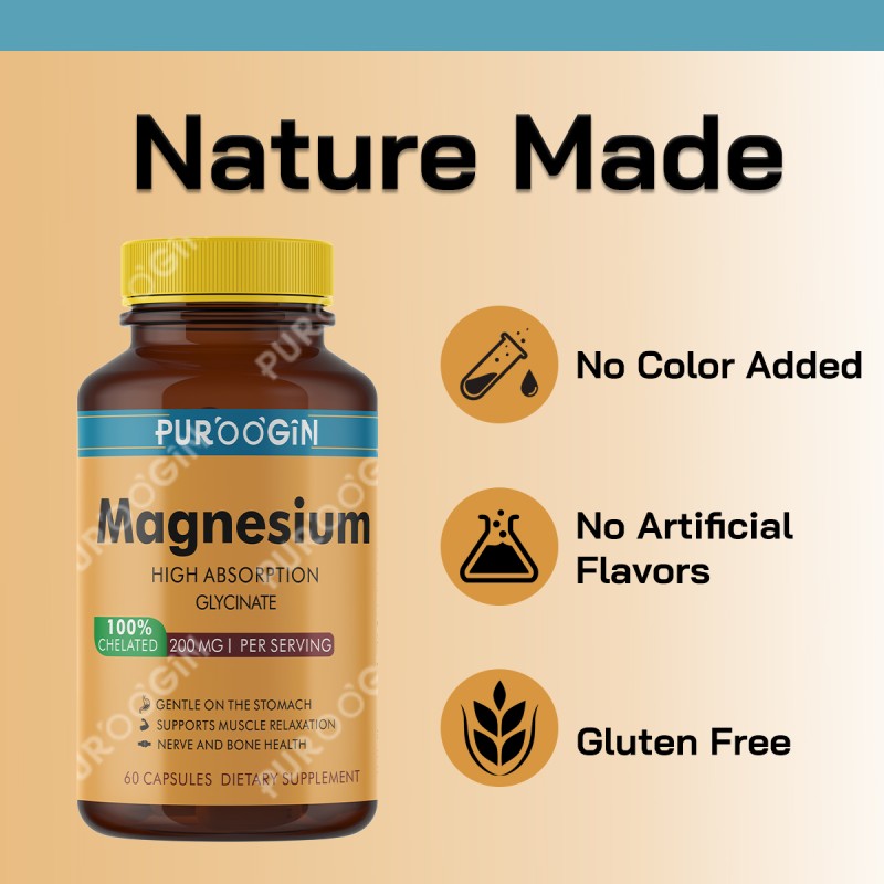 Magnesium Softgels Factory - Private Label 400mg Supplement