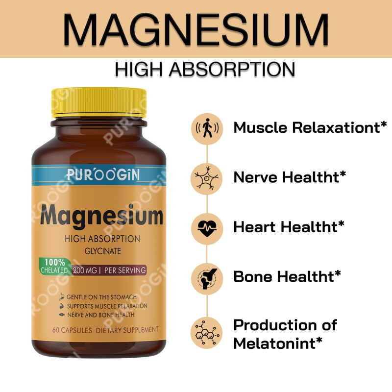 Magnesium Softgels Factory - Private Label 400mg Supplement