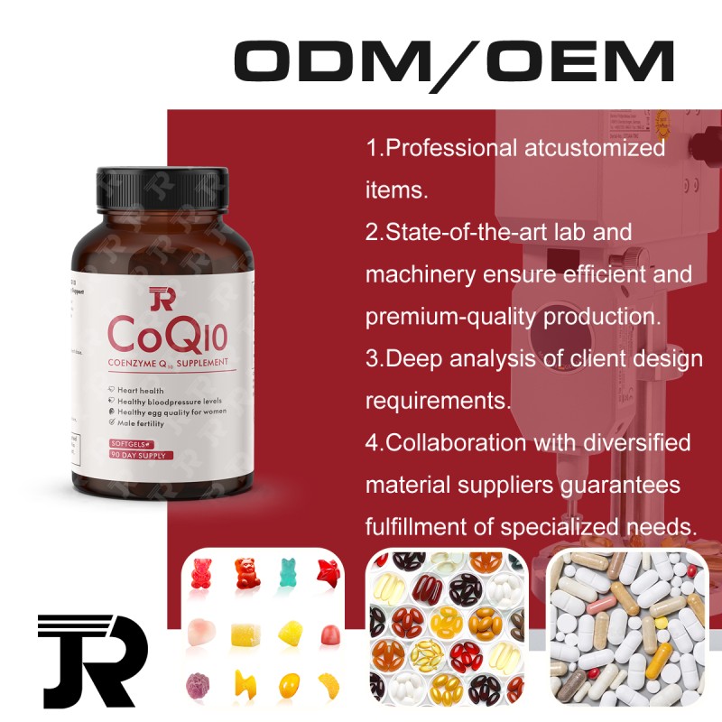Heart Health Softgel Manufacturer - OEM Custom CoQ10 Complex