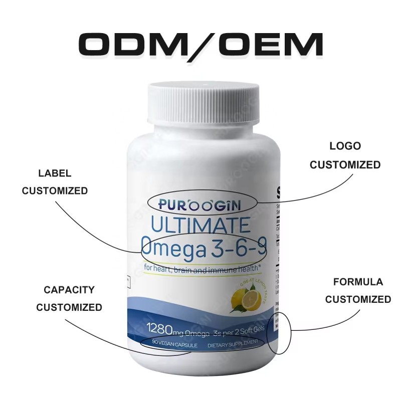 Omega-3 Fish Oil Softgels Factory - OEM Custom Strawberry DHA