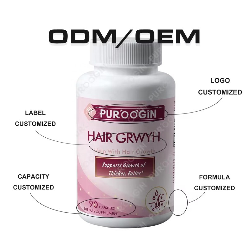 Hair Growth Capsules Manufacturer - Private Label Biotin Complex