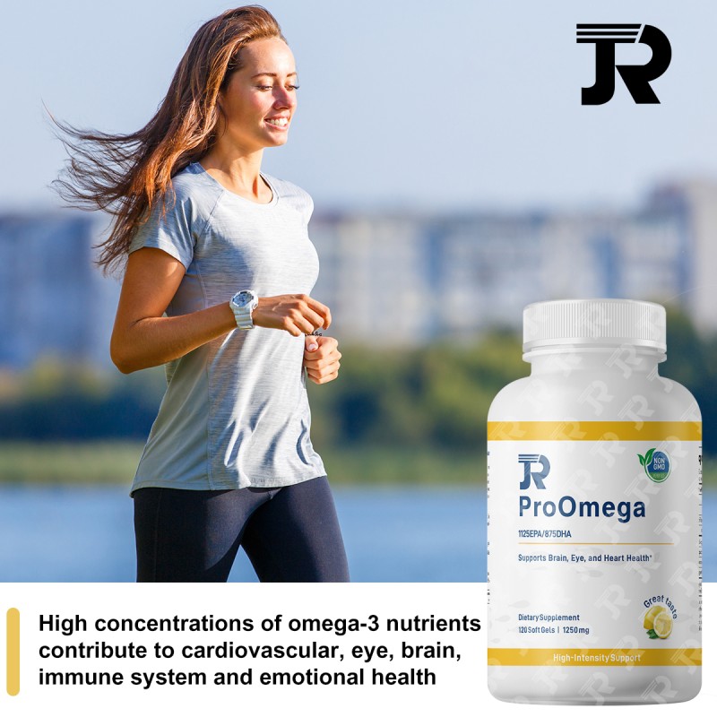 Omega-3 Fish Oil Softgels Manufacturer - OEM Custom Lemon Flavor