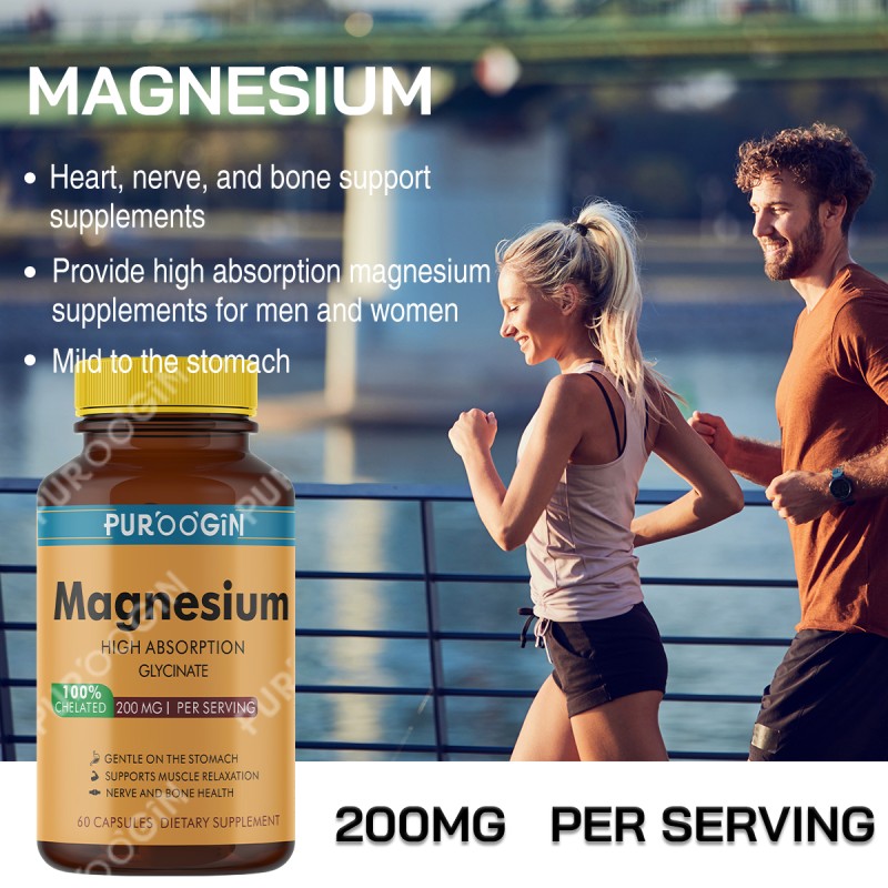Magnesium Softgels Factory - Private Label 400mg Supplement
