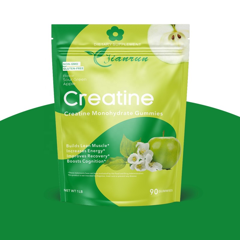 Creatine Monohydrate Gummies Manufacturer - OEM Bulk Vegan