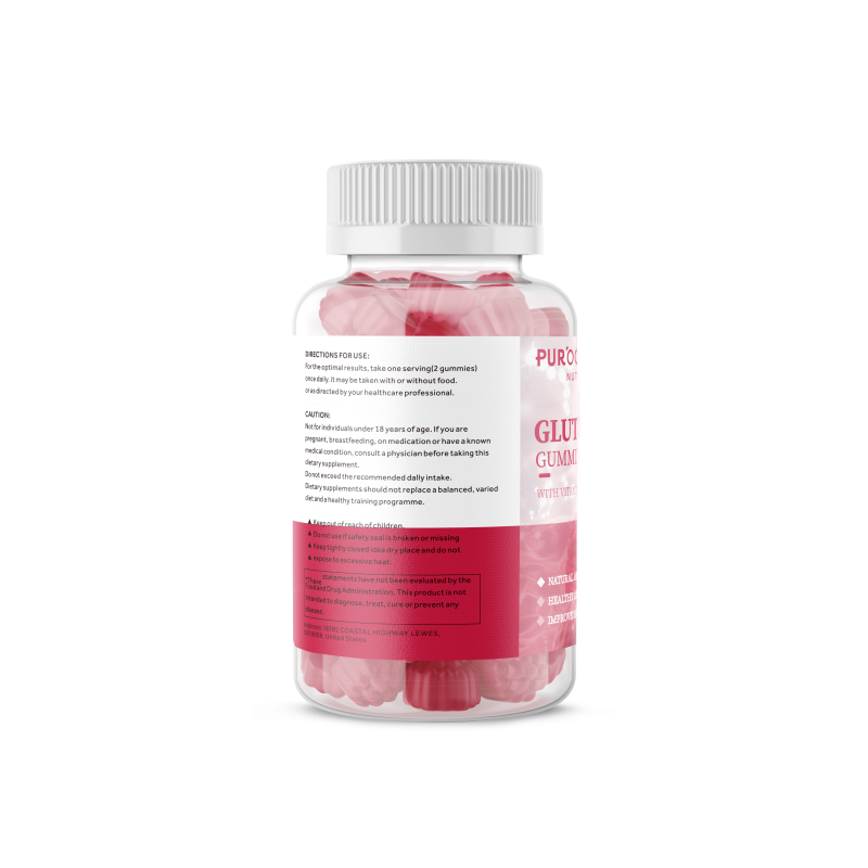 Glutathione Collagen Gummies Factory - OEM Custom Strawberry Flavor