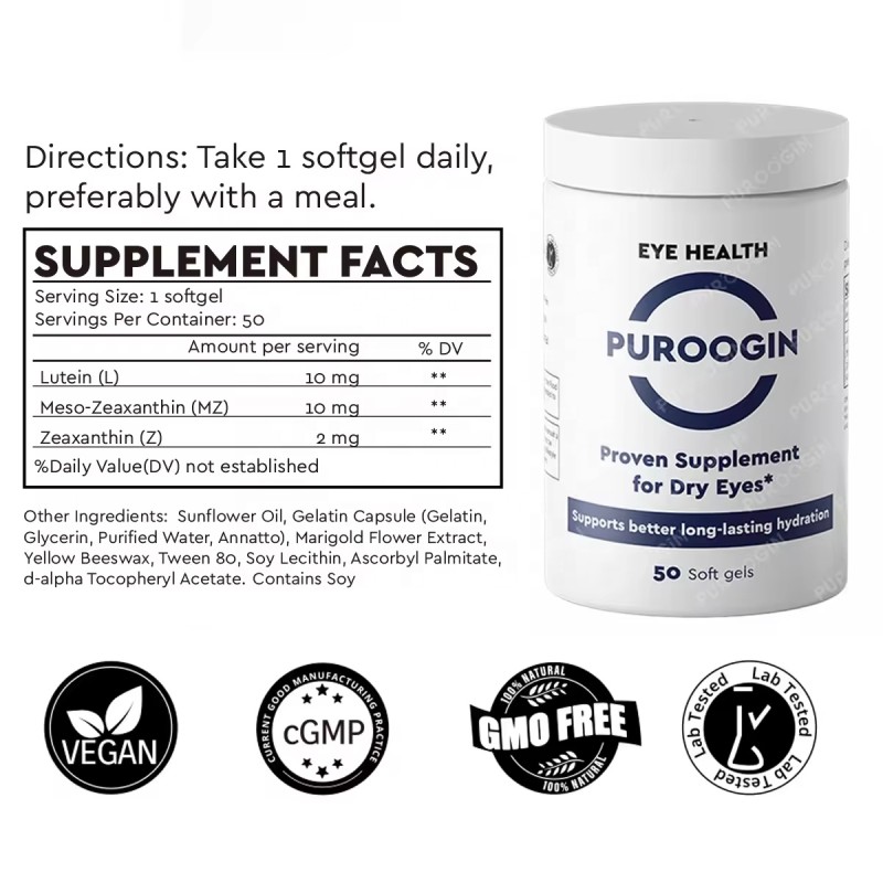 Dry Eye Softgels Manufacturer - OEM Custom Long-Lasting Relief