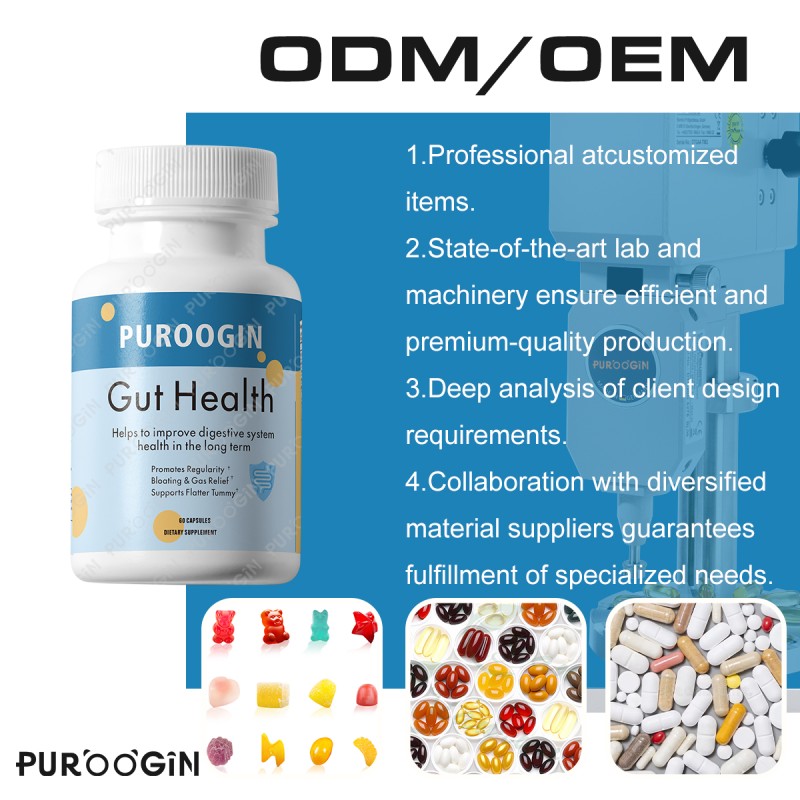 Gas Biotin Capsules Manufacturer - Private Label Tummy Support