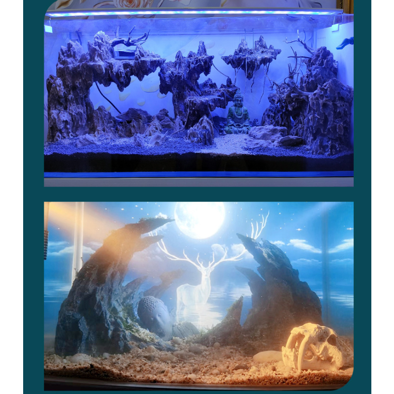 Aquarium Ornament Manufacturer - Mountain View Stone Tree Rock Cave