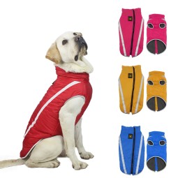 Dog Winter Coat Supplier - Windproof Warm Reflective Polyester