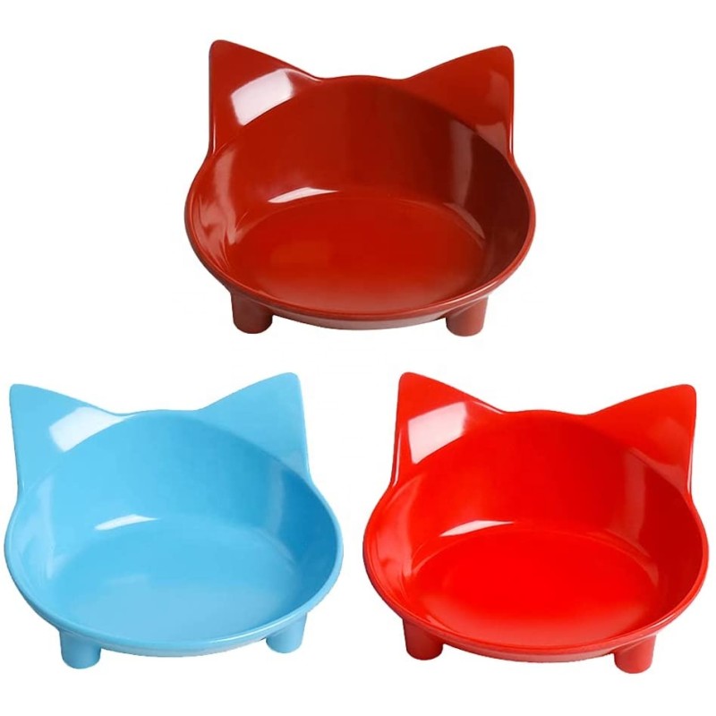 Pet Food Bowl Supplier - Food-Grade Tilt Protect Neck Non-Slip