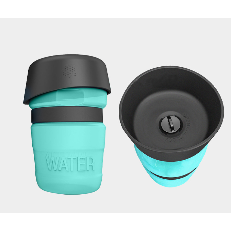 Dog Water Bottle Manufacturer - Outdoor Portable Button Lock