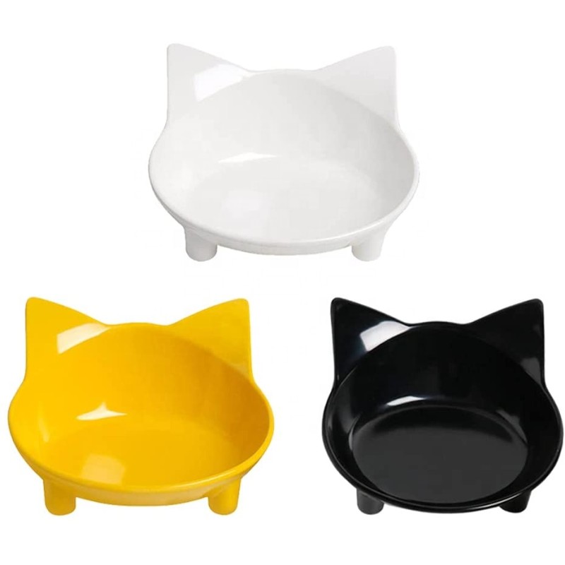 Pet Food Bowl Supplier - Food-Grade Tilt Protect Neck Non-Slip