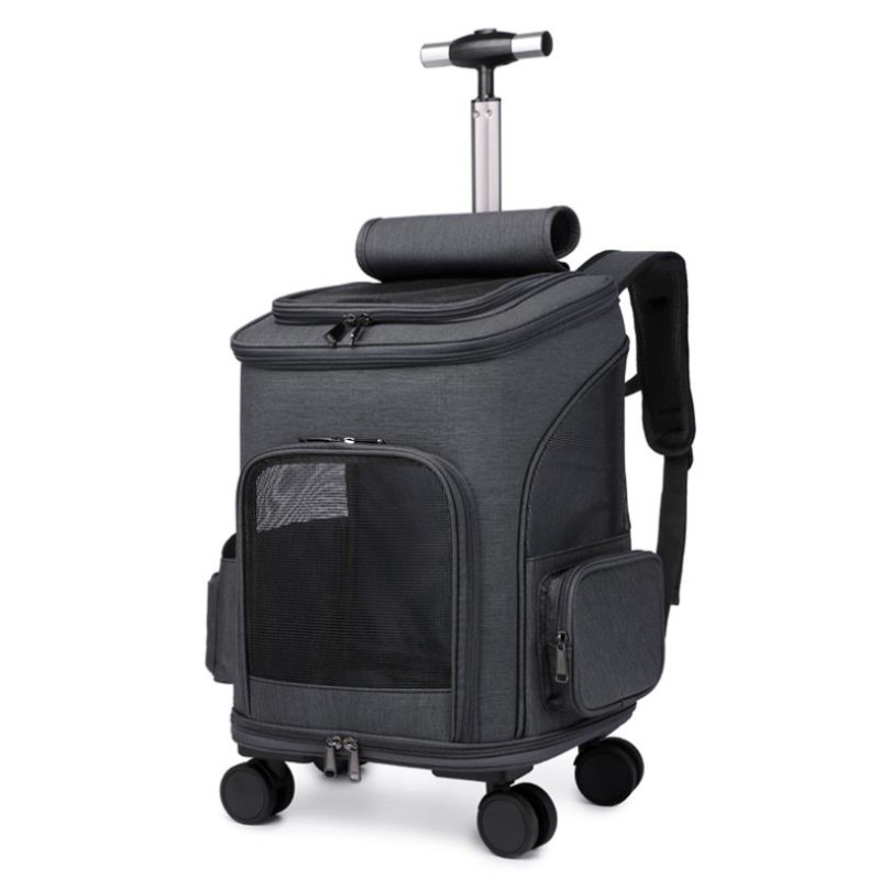 Pet Stroller Manufacturer - 4-Wheel Removable Wheeled Trolley