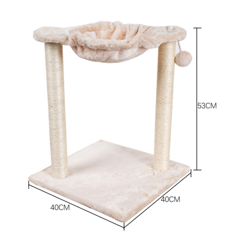 Cat Condo Tree Supplier - With Hammock Bed and Scratching Post