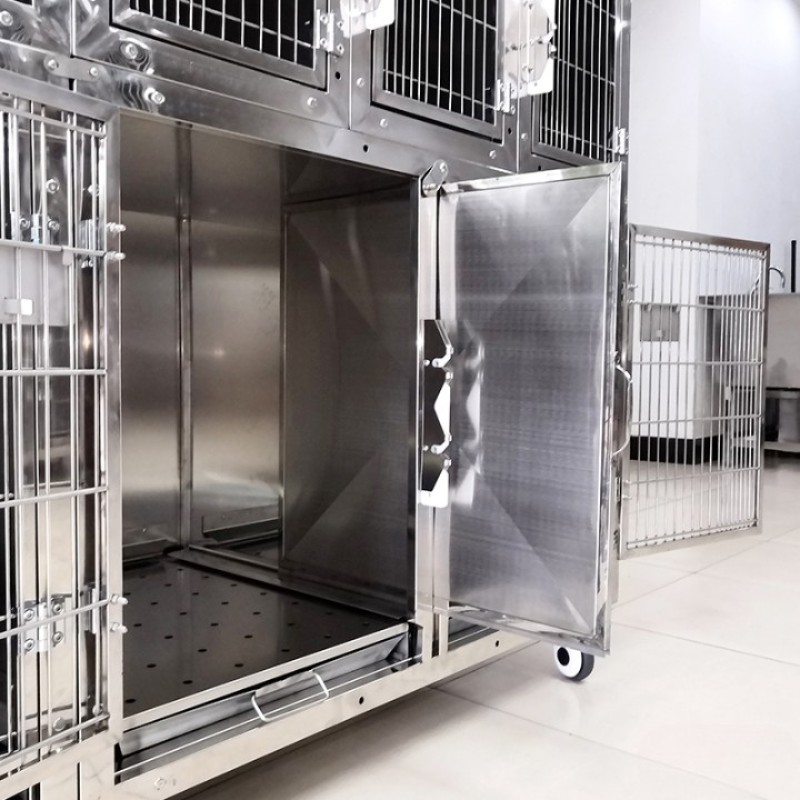 Pet Cage Supplier - Stainless Steel Veterinary Cage Custom