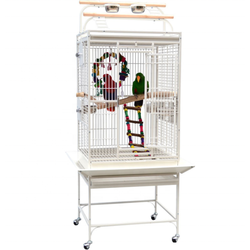 Parrot Cage Factory - Large Wrought Iron Open/Close Play Top