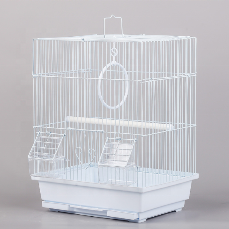 Parrot Cage Supplier - Metal Wire Four Colors Portable