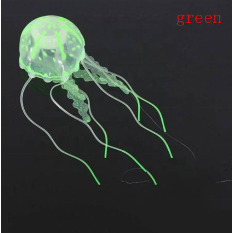 Silicone Aquarium Lamp Supplier - Simulation Glowing Jellyfish Plant