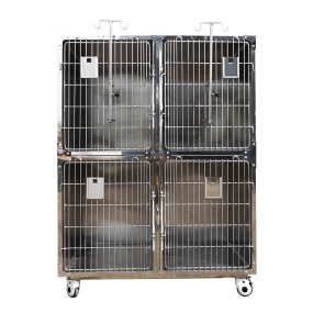 Veterinary ICU Cage Factory - Stainless Steel Sustainable Hospital