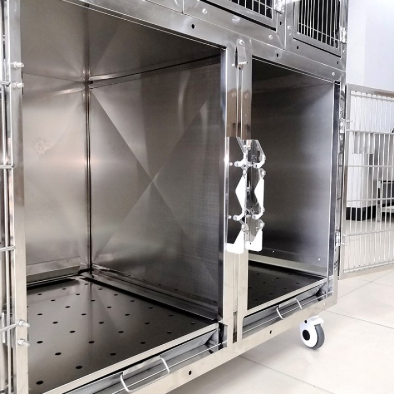 Pet Cage Supplier - Stainless Steel Veterinary Cage Custom