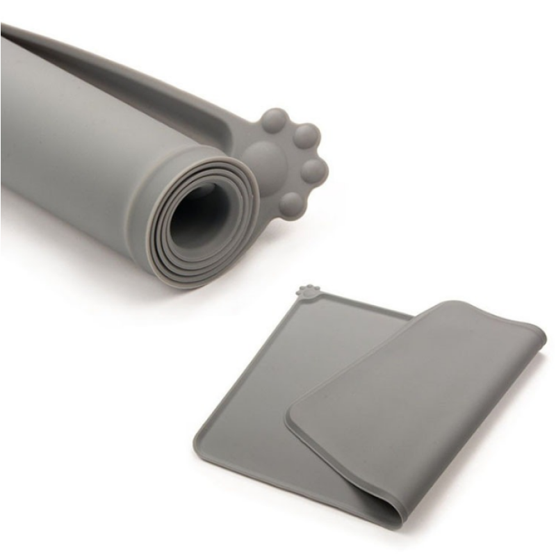 Pet Food Mat Supplier - Silicone Waterproof Non-Slip Tray