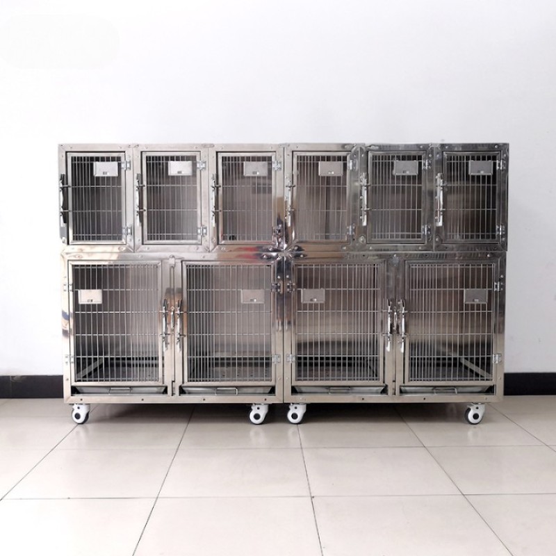 Pet Cage Supplier - Stainless Steel Veterinary Cage Custom