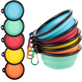 Pet Travel Bowl Supplier - BPA Free Food Grade Silicone Foldable