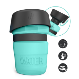 Dog Water Bottle Manufacturer - Outdoor Portable Button Lock
