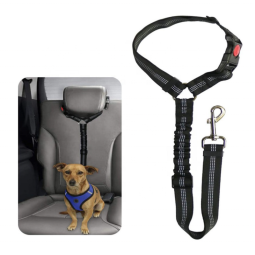 Dog Seat Belt Supplier - Adjustable Nylon Multi-Color Headrest