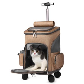 Pet Stroller Manufacturer - 4-Wheel Removable Wheeled Trolley