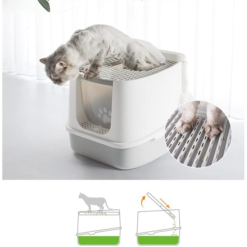 Cat Litter Box Manufacturer - Fully Enclosed Covered No Smell