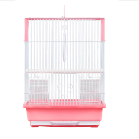 Parrot Cage Supplier - Metal Wire Four Colors Portable